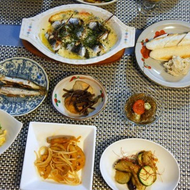 モッツァレラチーズの鰯料理