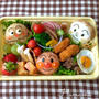 はるかの合宿に〜アンパンマントリオのお弁当♡