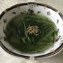 水菜のスープ