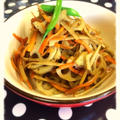 根菜のバター風味きんぴら