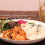 昼カフェ☆豚キムランチ（プレート）