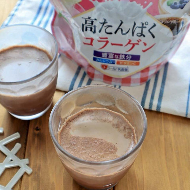 火を使わず作れる♡ヘルシーなミルクチョコレートプリン