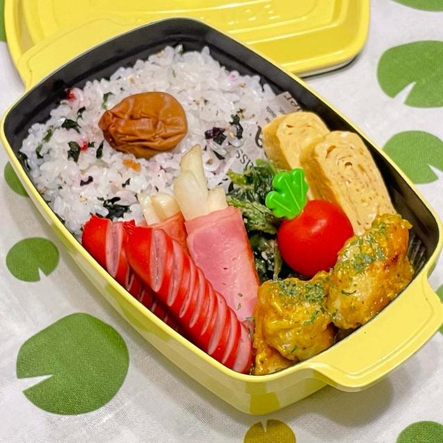 【お弁当】9月19日＊息子の好きなおかずで簡単弁当♩♩♩