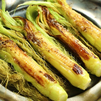 フライパンでOK！【ヤングコーンのアンチョビバター】