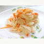 10月のランチメニューご紹介♡鶏むね肉と人参の野菜サラダと、しめじとかぼちゃの豆乳味噌スープ