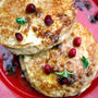 Apple Cream Cheese Stuffed French Toast with Rose Petal Butterりんごとクリームチーズ入りフレンチトーストにローズバター