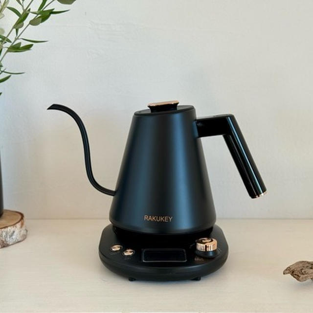 【PR】バリスタ推奨のスタイリッシュで使いやすい電気ケトル