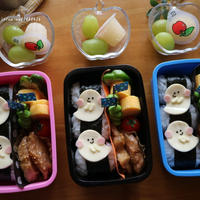 停電中に作ったハロウィン弁当☆車麩の揚げ浸しレシピ有り