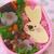 ピースうさぎのお弁当