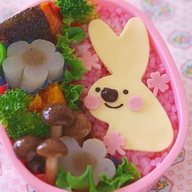 ピースうさぎのお弁当