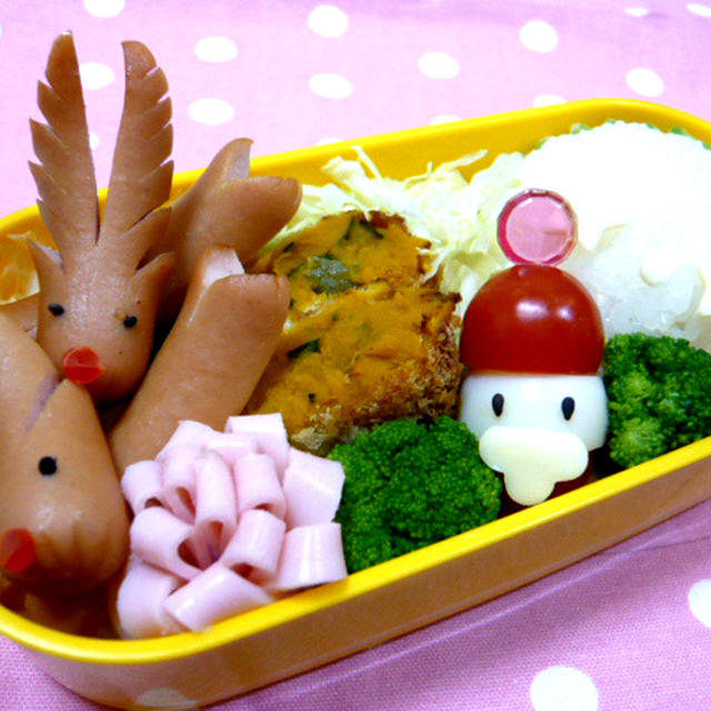 クリスマス☆キャラ弁