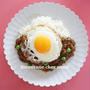 キーマカレーのランチプレートと作り方