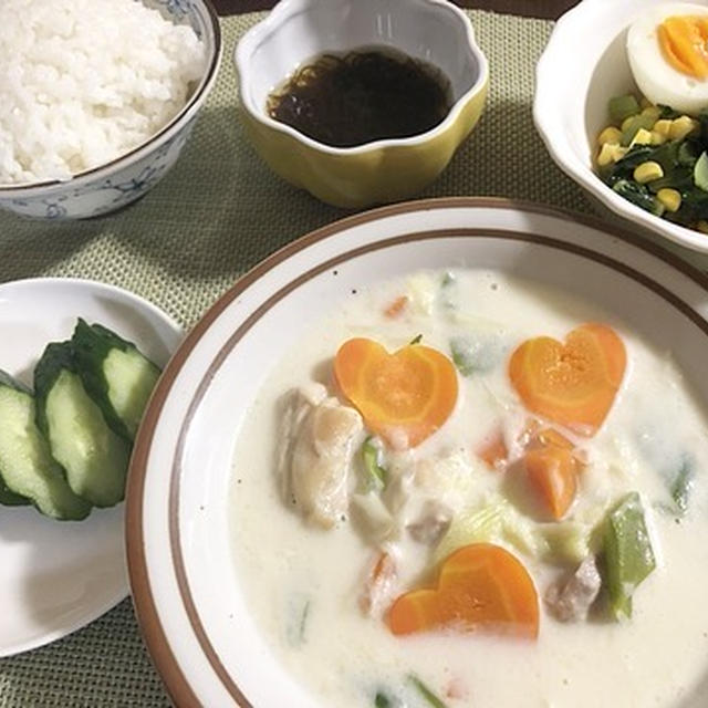 悲しい失敗＆鶏もも肉と白ネギのクリーム煮