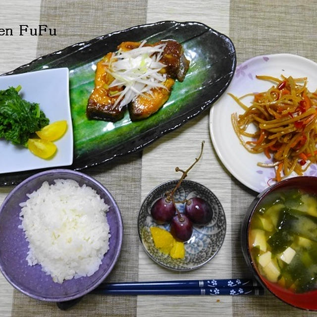 和のおかずの中でも好きなものですよ～の晩ご飯♪