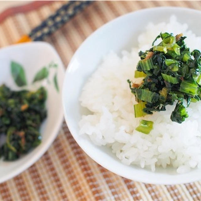 これは使える常備菜！小松菜たっぷり「かつお節炒め」のレシピ