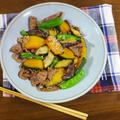 こってり！濃厚でまろやか 牛肉と夏野菜のガリバタ醤油炒め by KOICHIさん
