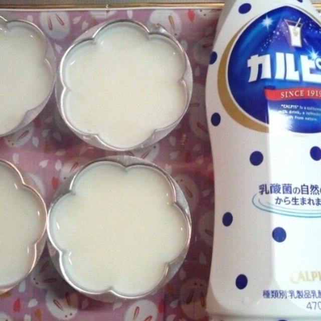 カルピスゼリー