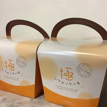 ㈱ゆうき　米粉シフォンケーキ・玄米粉シフォンケーキセット