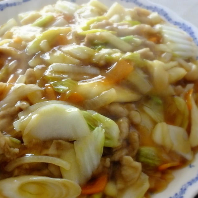 あんかけ焼きそばの話