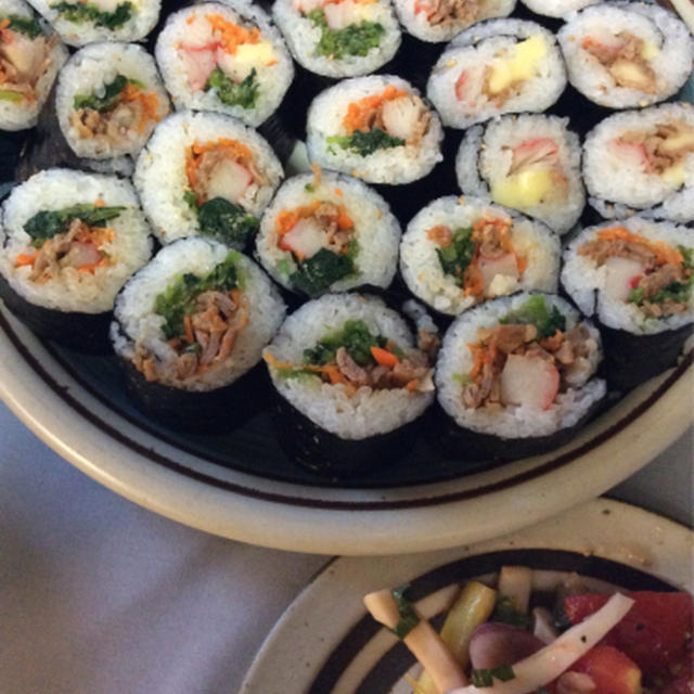 キンパブ、キンパ？海苔巻