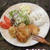 昼カフェ★甘辛チキンソテーセット(レシピ）