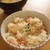 やってくれました＆お刺身リメイク♪炊き込み御飯