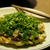 葉玉ねぎのお好み焼き