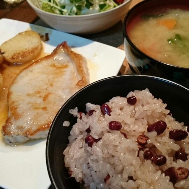 お夕食✨豚肉のソテー