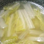 白菜のスープ