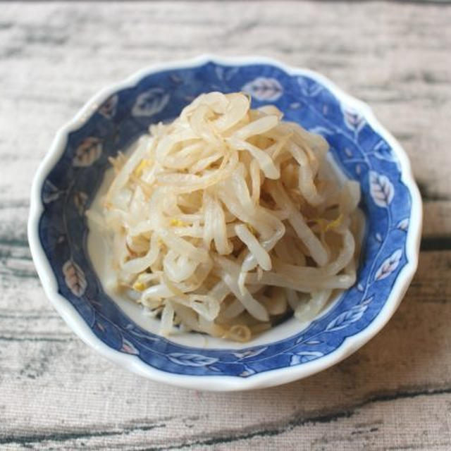日持ちする簡単常備菜。もやしの甘酢漬け