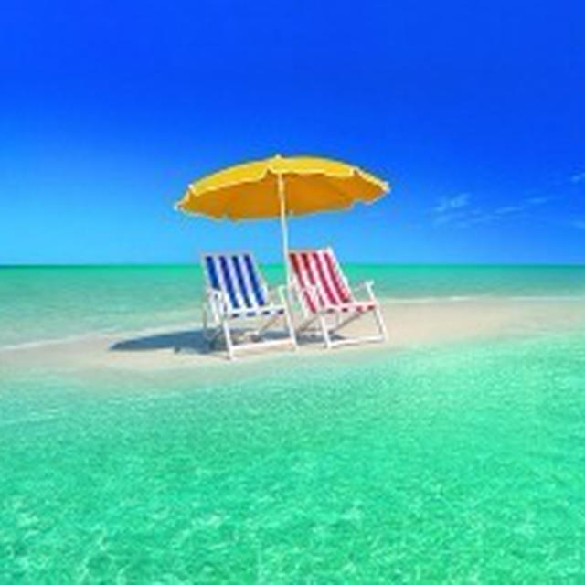 天国の海　サンドバー　　　ハワイ