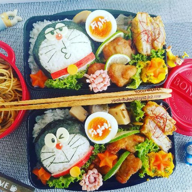 ドラえもんのっけ弁当♪