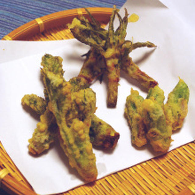 摘みたて山菜の天ぷら たらの芽 コシアブラ イタドリの若芽 人のいないgwを堪能するには By 大本佳奈さん レシピブログ 料理 ブログのレシピ満載