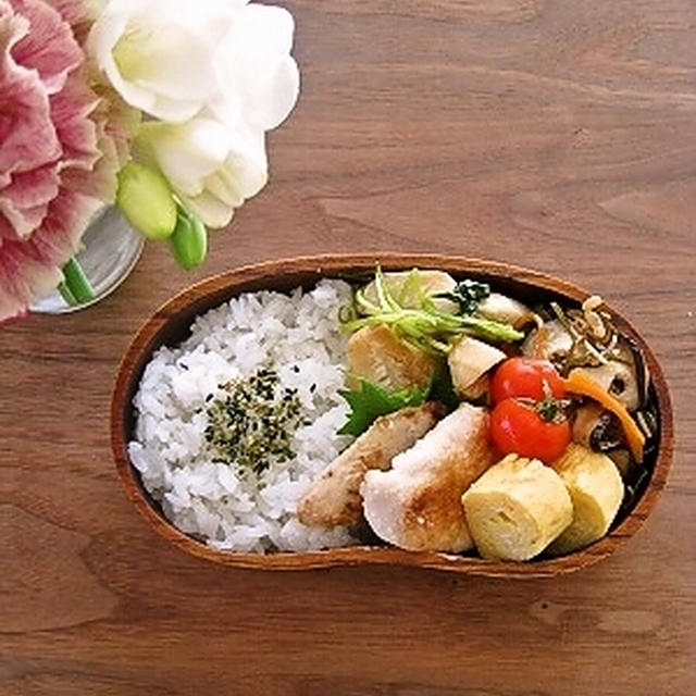 ささみの塩麹バター焼き弁当
