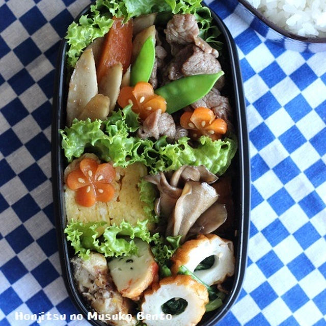 高校生息子の本日のお弁当　