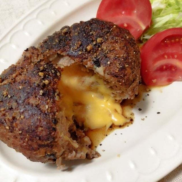 びっくりドンキーのハンバーグは白ワイン蒸し　再現