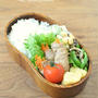 人参の豚巻弁当