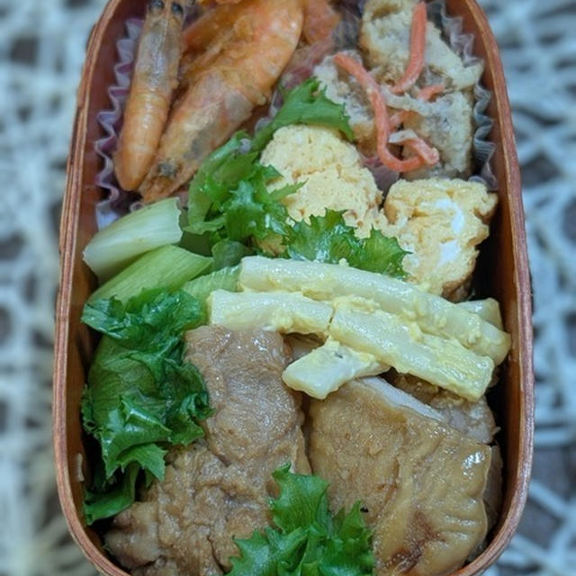 花粉症ですか～夫のお弁当208