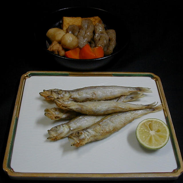 ししゃもの唐揚げ