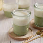 レシピ：牛乳消費に♪抹茶ミルク寒天(米粉を使わないおやつ）