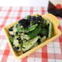 味がよく絡めて♪たたきキュウリの海苔和え
