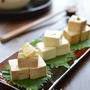 漬け豆腐、３種盛り合わせ　～レモン醤油、塩麹、柚子胡椒味噌～