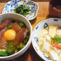 マグロとネバネバどんぶり　