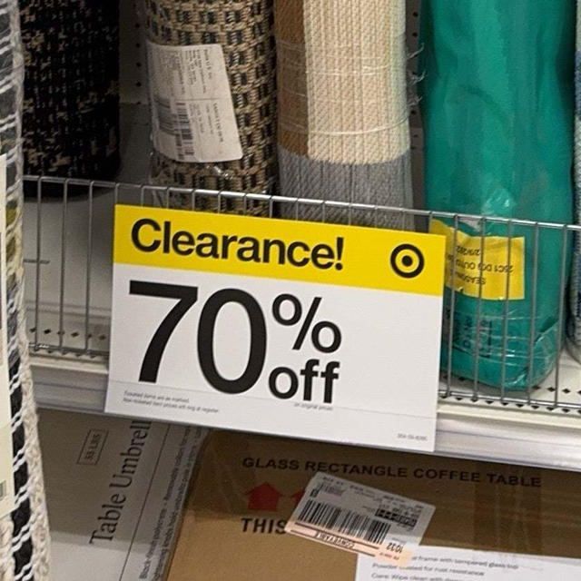 全部70%オフ！？