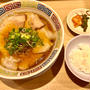 カドヤ食堂　西梅田店　ライス・キムチサービス チャーシューキムチ中華そばスープ茶漬けも旨っ