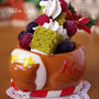 陶器「おひる寝トナカイ」で超簡単クリスマスツリーケーキ＆クリスマスのお菓子をまとめてみました♪