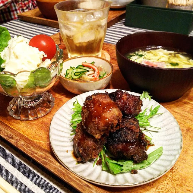 ♡♡#作り置きおかずからのバンゴ ♡♡水曜日、おはようございます連日暑い日々で...