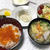 イクラ丼の朝ごはん