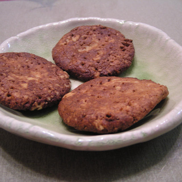 きな粉の味噌クッキー