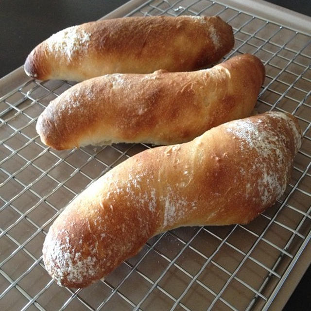 自然酵母でこねないパン「よりよりソフトフランス」（ドライイーストレシピ併記）